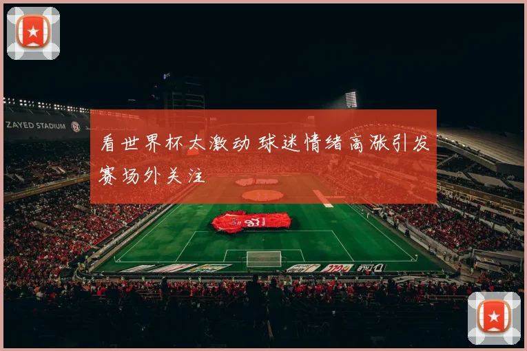 看世界杯太激动 球迷情绪高涨引发赛场外关注